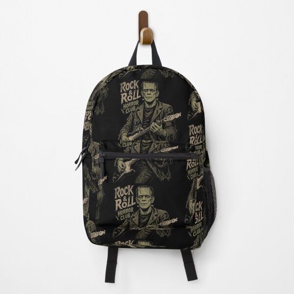 Item preview, Frankenstein Playing Guitar - Rock Horror Club designed and sold by Nacho Average Designs.