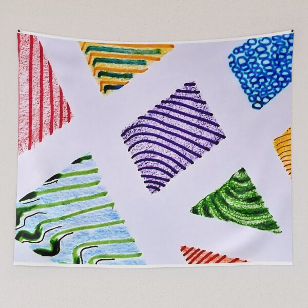 Item preview, Zen Tangle — Geometric Study in Color designed and sold by Carol Ames .