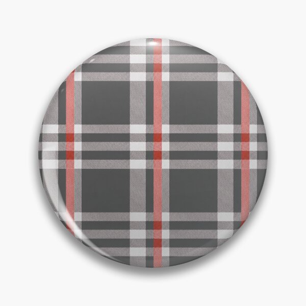 Item preview, Reynolds fun flannel inspired pattern - black with red stripe designed and sold by ReynoldsFun.