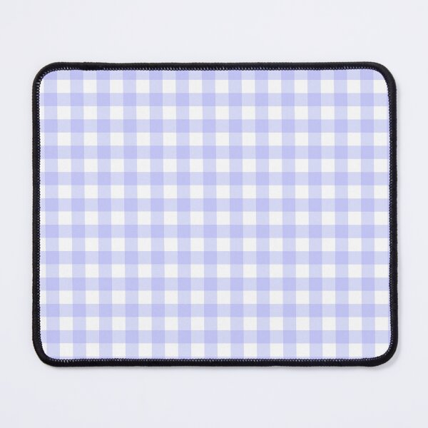 Item preview, Light Blue and White Gingham Checkered Grid Pattern designed and sold by BriSher.