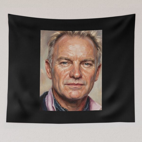 Item preview, Sting Oil Painting designed and sold by maretsad.