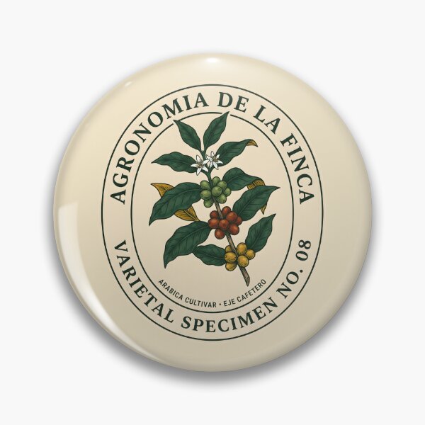 Item preview, Agronomia De La Finca Coffee Cultivar Botanical designed and sold by SplashTastic.