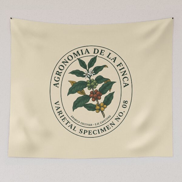 Item preview, Agronomia De La Finca Coffee Cultivar Botanical designed and sold by SplashTastic.