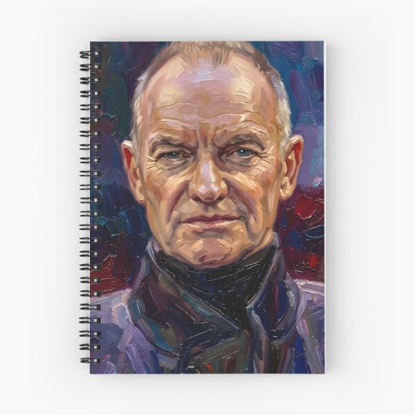 Item preview, Sting Oil Painting designed and sold by maretsad.