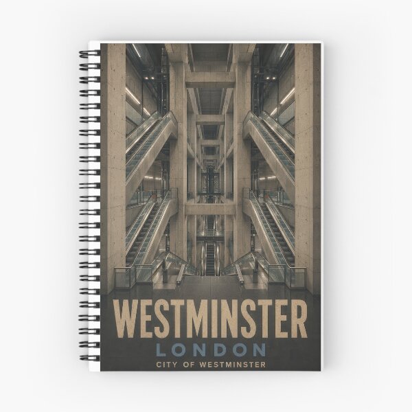 Item preview, Westminster Station - Vintage London Underground Poster designed and sold by Earth Celebration Designs.