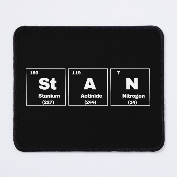 Item preview, Stan as periodic elements (customized) designed and sold by LoneMaverick.