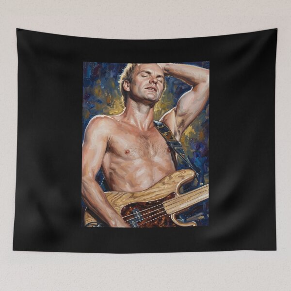 Item preview, Sting Oil Painting designed and sold by maretsad.