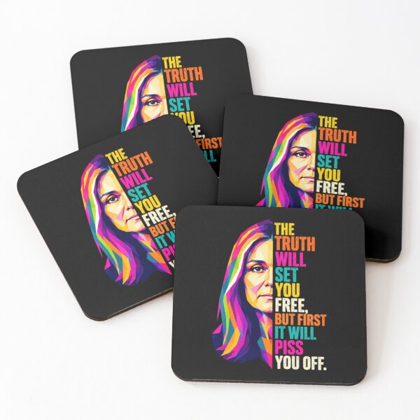 Item preview, Gloria Steinem, The Truth Will Set You Free designed and sold by speakmanArt.