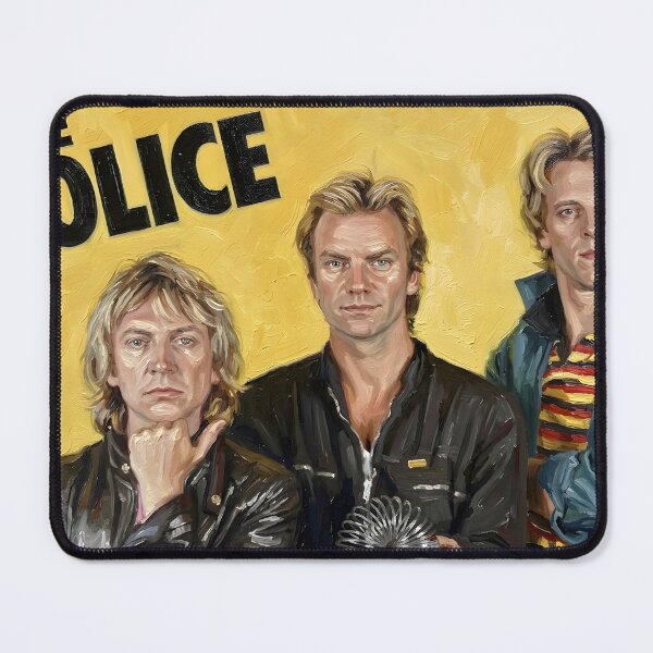 Item preview, The Police Oil Painting designed and sold by maretsad.