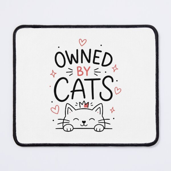 Item preview, Owned By Cats Cute Crowned Kitten Graphic designed and sold by Dmo3HarkoArt.