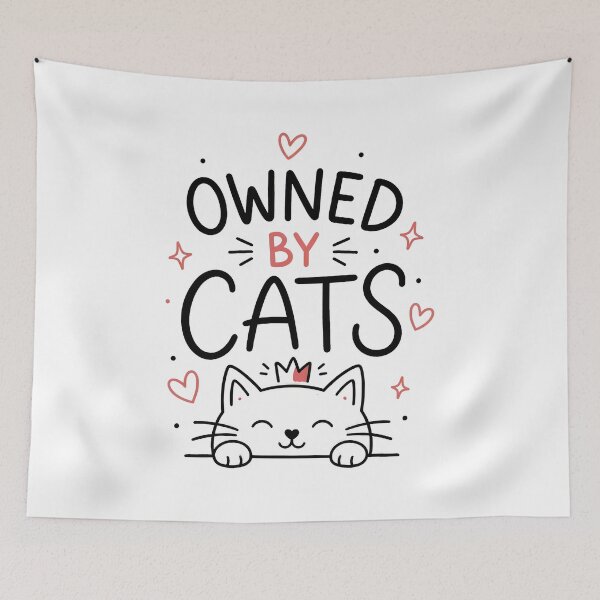 Item preview, Owned By Cats Cute Crowned Kitten Graphic designed and sold by Dmo3HarkoArt.