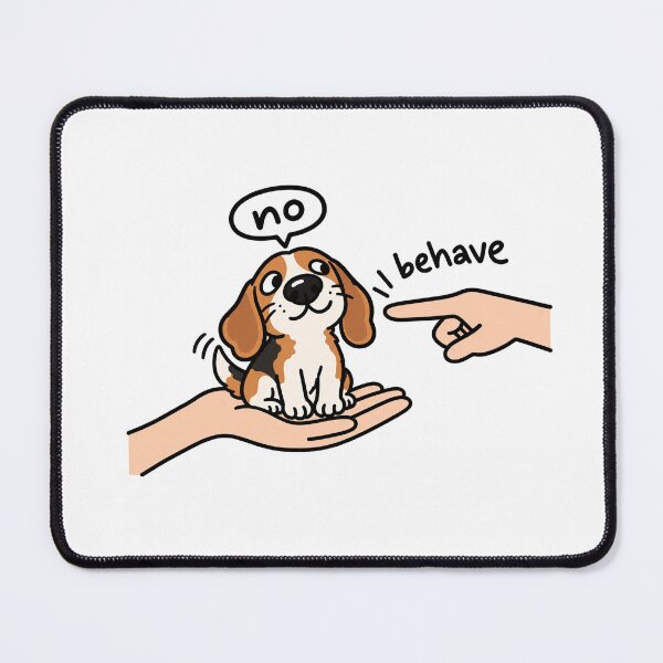 Item preview, Funny Beagle No Doodle designed and sold by MonkiFlipp.