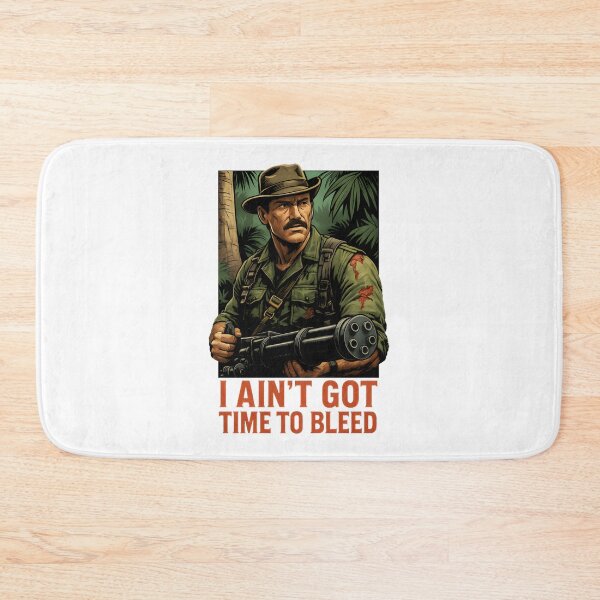 Item preview, I Aint Got Time To Bleed Retro 80S Action Movie Quote Vintage Distressed Design | Best Gift designed and sold by xkillaxoxo.