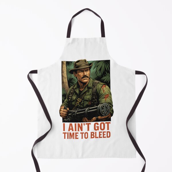 Item preview, I Aint Got Time To Bleed Retro 80S Action Movie Quote Vintage Distressed Design | Best Gift designed and sold by xkillaxoxo.