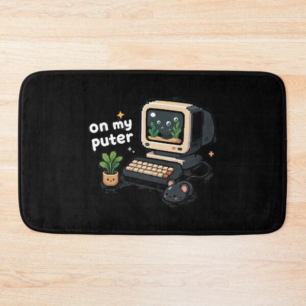 Item preview, Retro Computer Aquarium Pixel Art designed and sold by Dmo3HarkoArt.