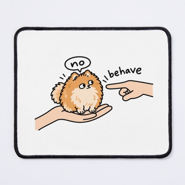 Item preview, Funny Pomeranian No Doodle Dog designed and sold by MonkiFlipp.