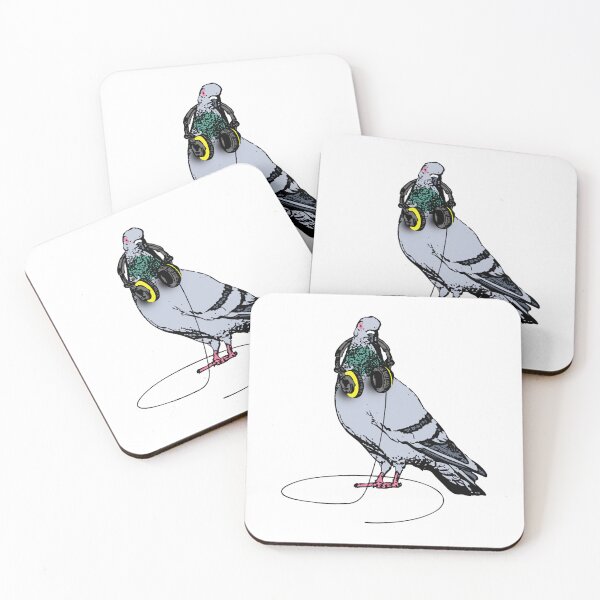 Item preview, techno pigeon designed and sold by MicahelAllan7.