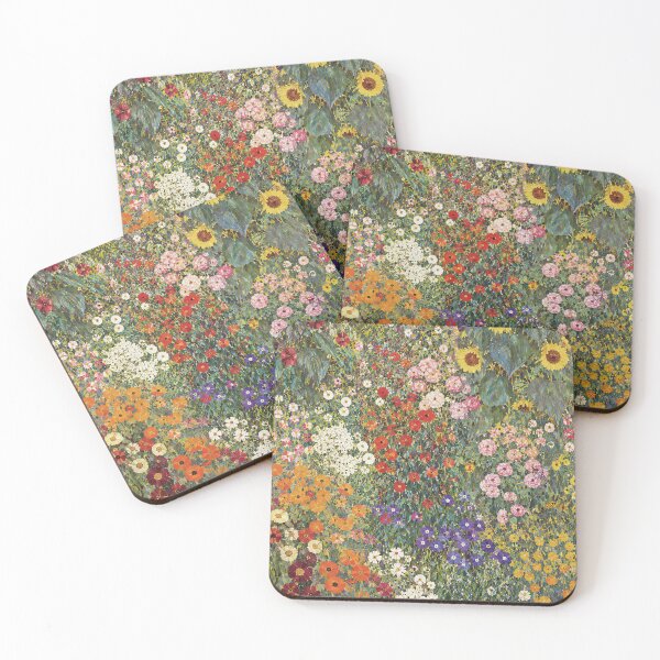 Item preview, Gustav Klimt Flower Garden with Sunflowers designed and sold by maniacfitness.
