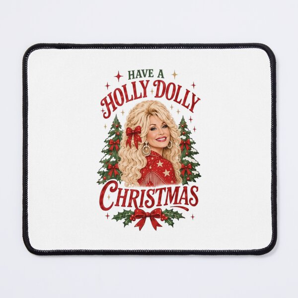 Item preview, Have a Holly Dolly Christmas designed and sold by speakmanArt.