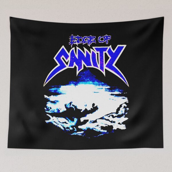 Item preview, Blue Typography Death Metal Band designed and sold by GloomRooms.