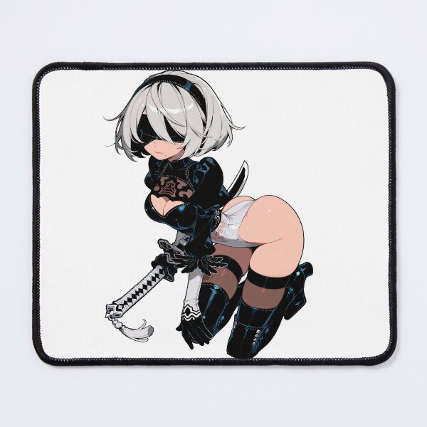 Item preview, 2B NieR Automata Dynamic Sword Sticker designed and sold by RGB-crayon.