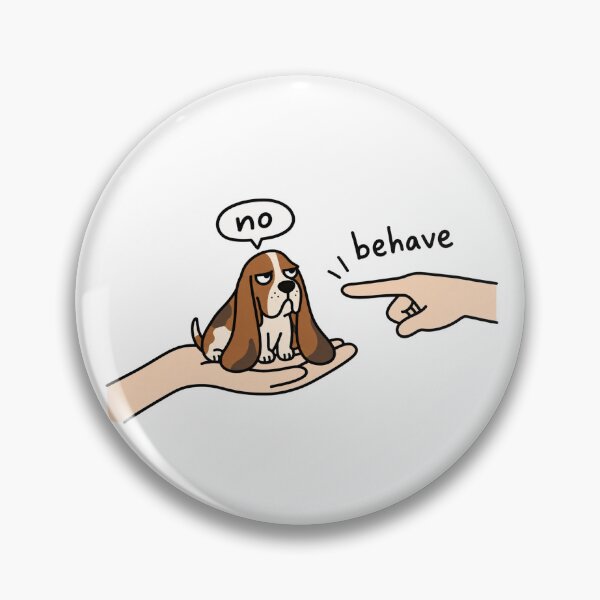 Item preview, Funny Basset Hound No Dog Doodle designed and sold by MonkiFlipp.