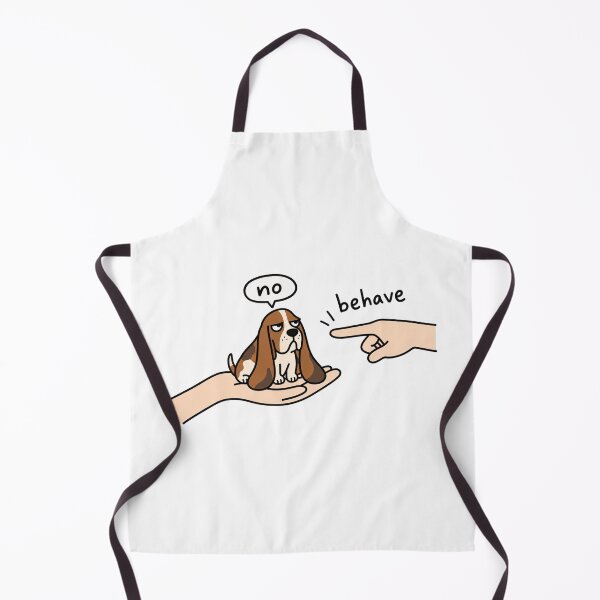 Item preview, Funny Basset Hound No Dog Doodle designed and sold by MonkiFlipp.