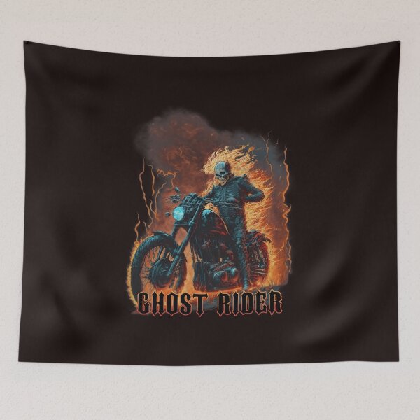 Item preview, Burning Skull Rider Machine  designed and sold by KELLYSTEPHES.