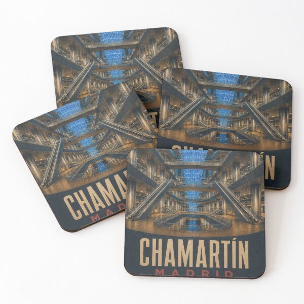 Item preview, Chamartín Station – Vintage Madrid Metro Poster designed and sold by Earth Celebration Designs.