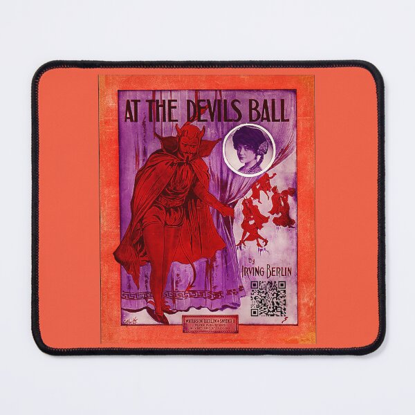 Item preview, 1912 - ✨ AT THE DEVILS BALL ✨ by IRVING BERLIN - INTERACTIVE COLLECTION -  with photo insert of performer MARIE FENTON designed and sold by WheelieGdArt.