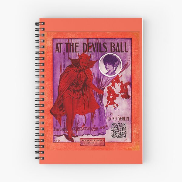 Item preview, 1912 - ✨ AT THE DEVILS BALL ✨ by IRVING BERLIN - INTERACTIVE COLLECTION -  with photo insert of performer MARIE FENTON designed and sold by WheelieGdArt.