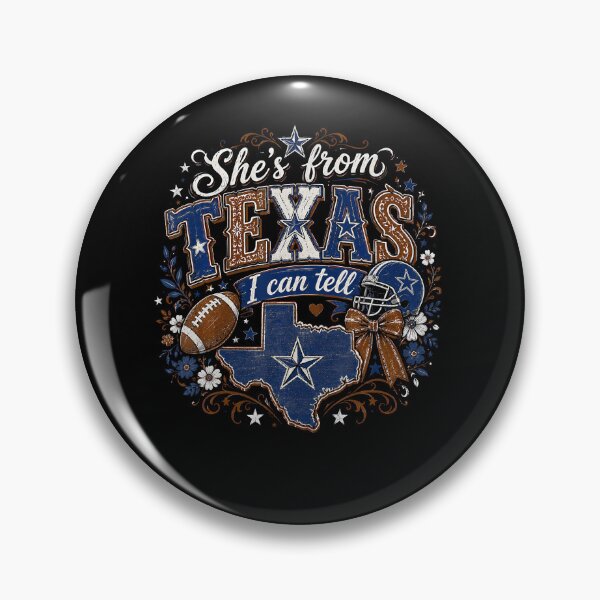 Item preview, She'S From Texas I Can Tell Cowboy Cowgirl Women Girls designed and sold by snailslowdance.