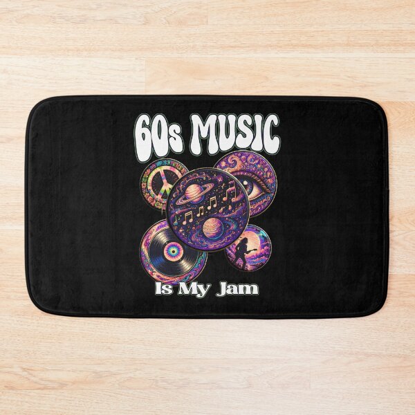 Item preview, 60s Music Is My Jam Psychedelic Retro Rock designed and sold by Jt41.