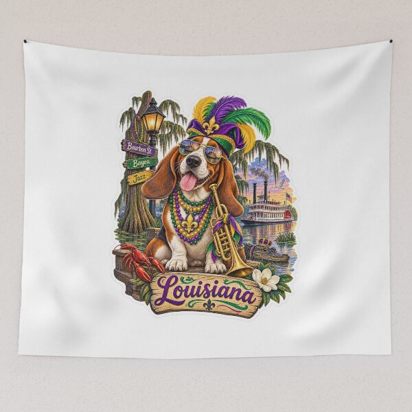 Item preview, Louisiana Bayou Dog designed and sold by Whimspired By Paxx.