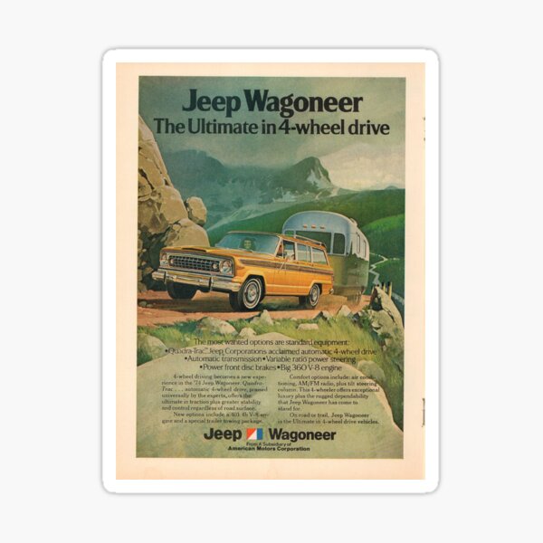 Wagoneer Stickers Redbubble