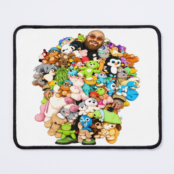 Item preview, Big Teddy-Colorful Plush Toys Overload Cartoon Art designed and sold by Addy77shop.