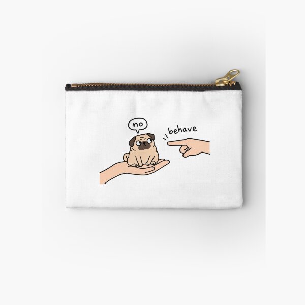 Item preview, Funny Pug No Dog Doodle designed and sold by MonkiFlipp.