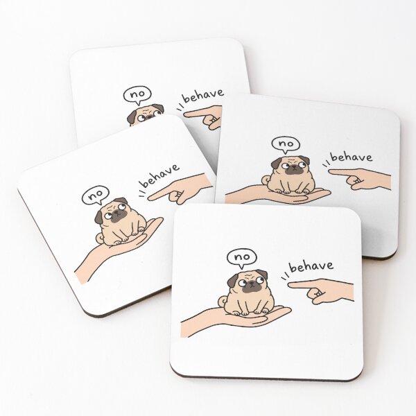 Item preview, Funny Pug No Dog Doodle designed and sold by MonkiFlipp.