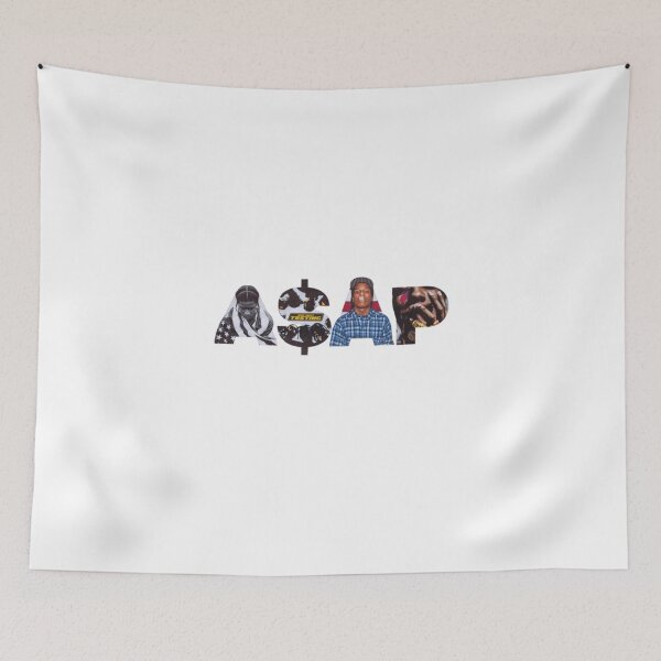 Item preview, ASAP Rocky Album Typography Collage Cutout Design   designed and sold by Irusegbertamity.