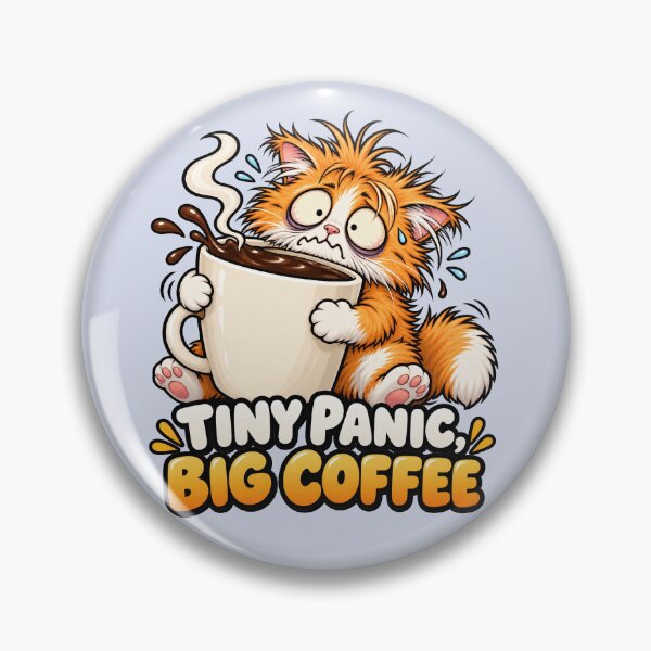 Item preview, Tiny Panic Big Coffee designed and sold by Triple-NTH.