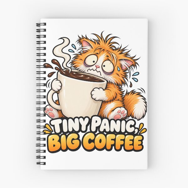 Item preview, Tiny Panic Big Coffee designed and sold by Triple-NTH.