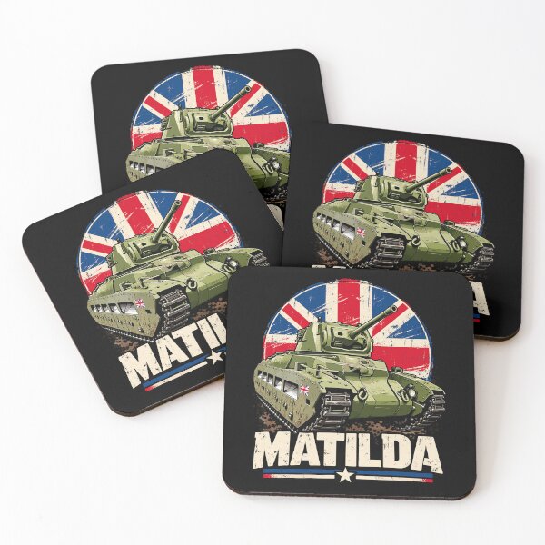 Item preview, British Tank WW2 Infantry Matilda designed and sold by stmpdwrld.