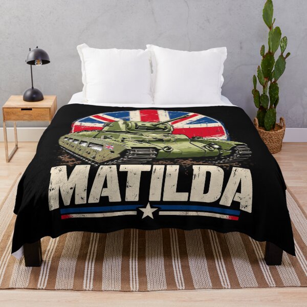 Item preview, British Tank WW2 Infantry Matilda designed and sold by stmpdwrld.