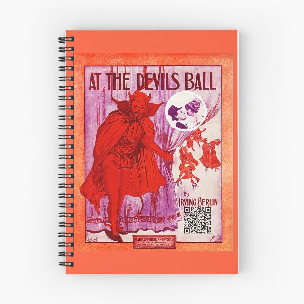 Item preview, 1912 - ✨ AT THE DEVILS BALL ✨ by IRVING BERLIN - INTERACTIVE COLLECTION - with photo insert of performers Sampsel & Reilly - Guy J. Sampsell & Edith Reilly designed and sold by WheelieGdArt.