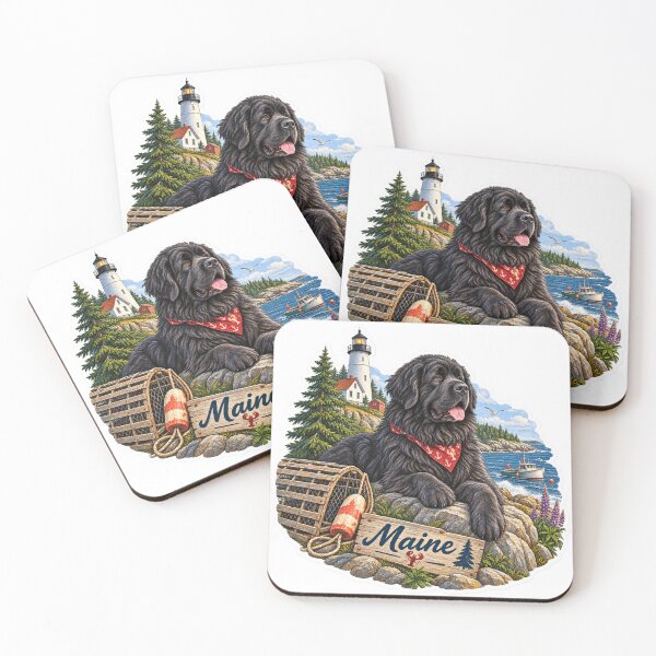 Item preview, Maine Coastal Dog designed and sold by Whimspired By Paxx.