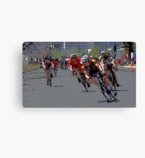 The Race Canvas Print