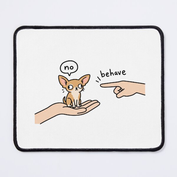 Item preview, Funny Chihuahua No Dog Doodle designed and sold by MonkiFlipp.