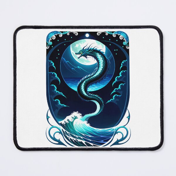 Item preview, Moonlit Sea Serpent designed and sold by PepperDesignt.
