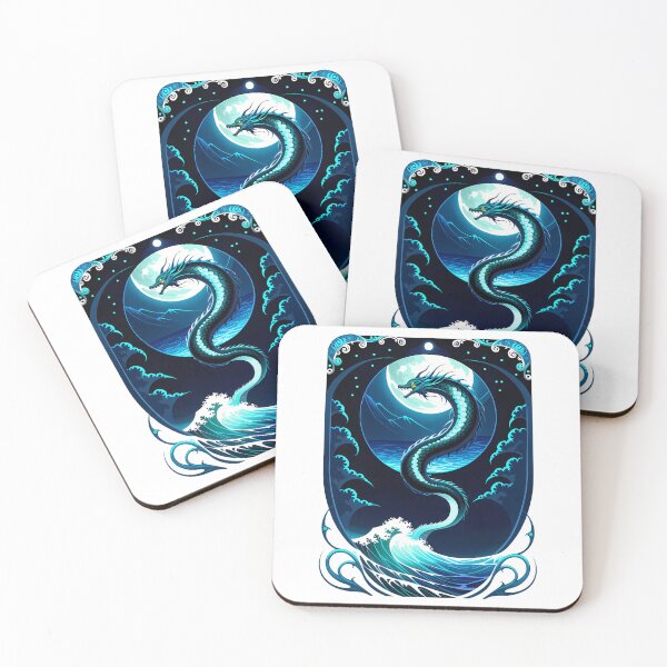 Item preview, Moonlit Sea Serpent designed and sold by PepperDesignt.