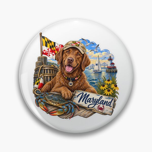 Item preview, Maryland Chesapeake Dog designed and sold by Whimspired By Paxx.